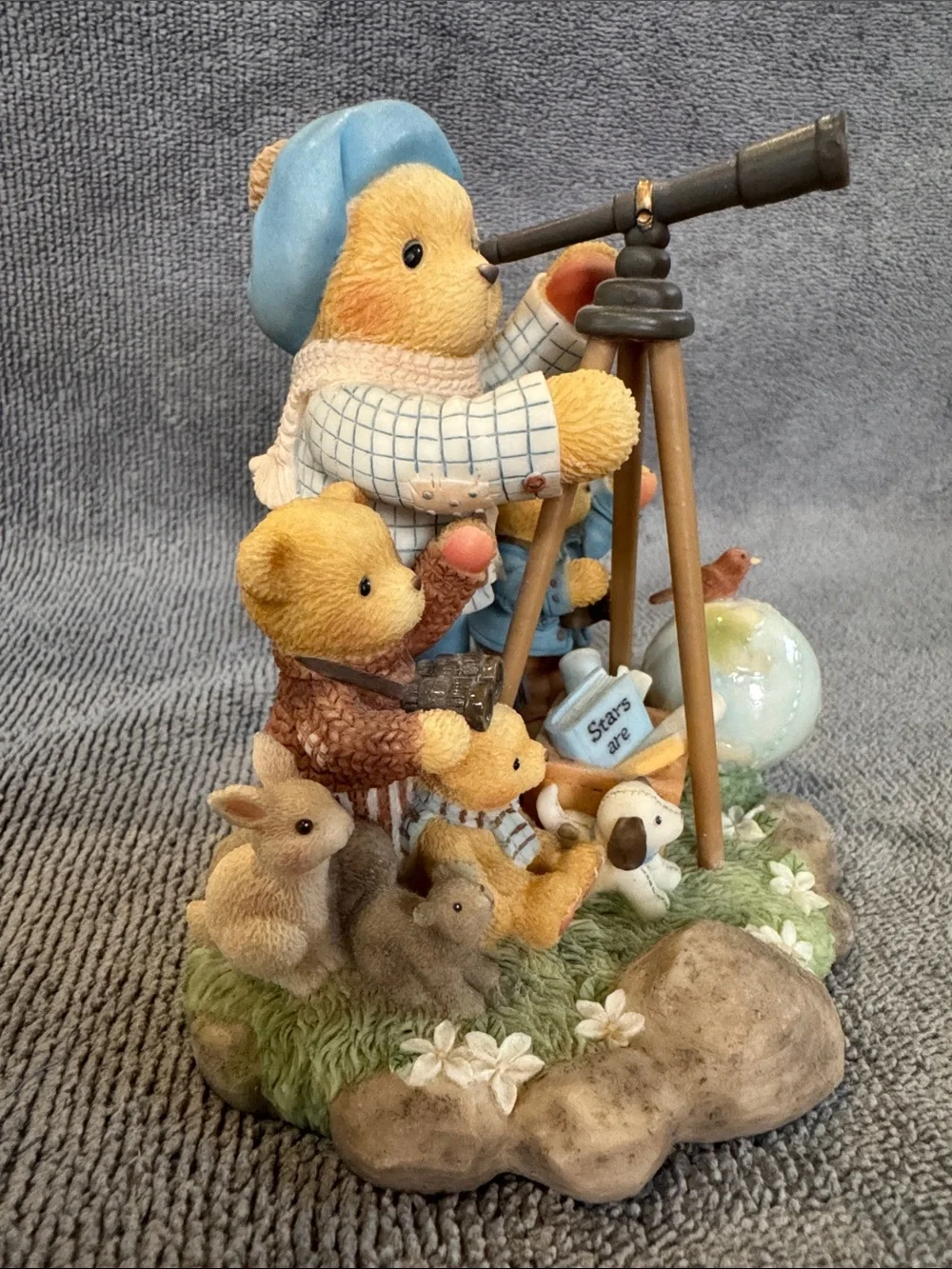 Cherished Teddies Winfield Figurine Millennium Edition in Excellent Condition